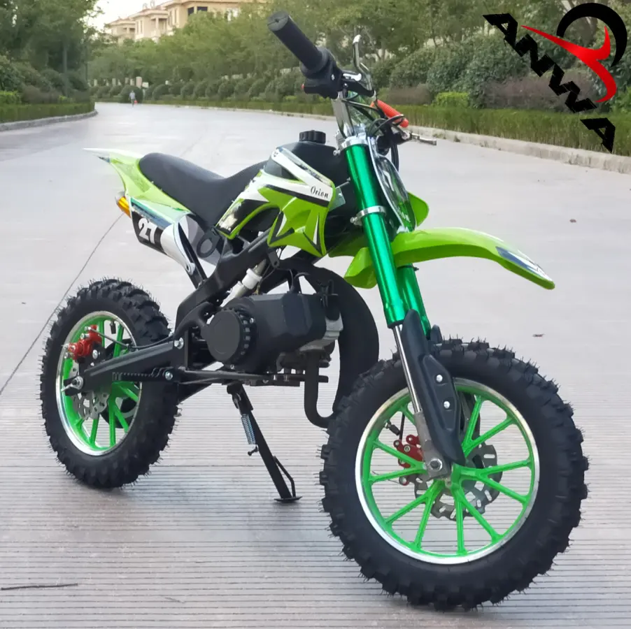 50CC Kids Gas Dirt Bikes Mini Moto Cross 2 Takt Crossmotor