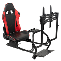 Simulateur de course de piste G-Force de conduite de voiture de niveau suivant avec l'ajustement de siège de confort