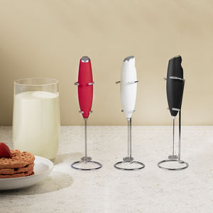 En çok satan özel logo el elektrikli süt köpürtücü standı ile - Product Image 3