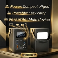 Batterie Externe Portable Grande Capacité 150W-6000W pour Alimentation Mobile Extérieure, Camping et Utilisation en Extérieur