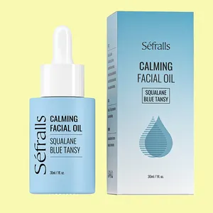 Squalane Blue Tansy Facial Essence Oil Plant Extract Firming Skin Moisturizing Massage Serum Oil Skin Care Beauty Fragrant 30ml