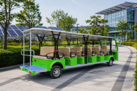 Autobús Eléctrico Turístico para 20 Pasajeros, Listo para la Flota, Batería de Litio, Largo Alcance, Vehículo de Transporte, Capacidad de Subida del 30%, Doble Sistema Hidráulico