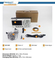 ออสซิลโลสโคปดิจิตอล OWON SDS1104 รุ่น 4CH แบบประหยัด - Product Image 2