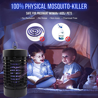 Piège à insectes électrique UV LED pour tuer les moustiques, les mouches et les insectes-tueur d'insectes pour la cuisine et le bureau pour l'été et le printemps