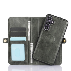 Per Samsung Galaxy S23FE/S21/S22/S23 custodia a portafoglio rimovibile, per <span class=keywords><strong>iPhone</strong></span> 15 <span class=keywords><strong>foto</strong></span> telaio custodia in pelle - Product Image 1