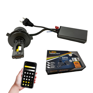 APP Control Led Car Lamp Bombillos Led H4 Bulb Auto Led Lighting Systems <span class=keywords><strong>Ampoule</strong></span> de phare pour voiture Ampoules Led 75W 50000LM/paire - Product Image 6