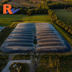 Digestor do biogás HDPE Liner1mm 1.5mm HDPE Geomembrana Hdpe para Digestor Contenção de Resíduos Orgânicos Lagoas Lagoa Forro - Product Image 5