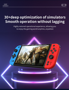 Reproductor de juegos portátil G90, consola de videojuegos <span class=keywords><strong>Retro</strong></span> de 7 pulgadas, batería de 4000mAh integrada, más de 30 simuladores, jugadores individuales y dobles - Product Image 3