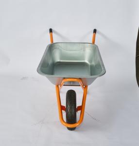 Gerobak Dorong Konstruksi China 150kg Roda Pneumatik Gerobak Taman Tugas Berat untuk Dijual WB6418 Gerobak Dorong Beton - Product Image 4