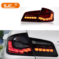 SJC Auto Accessoires Feu Arrière pour BMW Série 5 F10 F18 2011-2017 GTS Dragon Scale LED Feu Arrière Plug and Play
