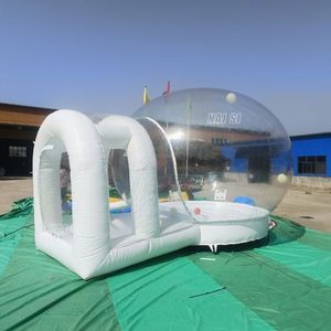Clear <strong>Bubble</strong> Tent With Bouncy Bottom <strong>Bubble</strong> House <strong>Inflatable</strong> Balloon Outdoor <strong>Bubble</strong> Dome Tent Clear <strong>Bubble</strong> House Trampoline - Product Image 4