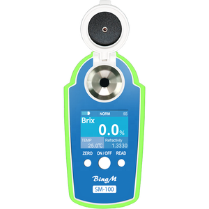 Handheld Fácil Ler Baixo Volume Amostra Vinícola Fermentação Monitoramento Alta Precisão ATC Brix Meter - Product Image 1