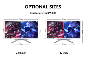 คอมพิวเตอร์ออลอินวันขนาด 24" 27" 32" รุ่น C24  ซีพียู Core I7/I5/I3 แรม 8GB  SSD 256GB  หน้าจอโค้ง LED HD ความละเอียด 1920*1080p  พร้อมข้อเสนอพิเศษ - Product Image 6