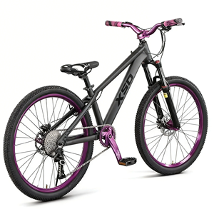 Vélo de montagne <span class=keywords><strong>VTT</strong></span> de <span class=keywords><strong>29</strong></span> <span class=keywords><strong>pouces</strong></span> avec fourche à suspension en aluminium et système de freinage à disque en acier et alliage d'aluminium, type de pédale ordinaire - Product Image 2