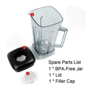 Mélangeur de jus frais commercial 2l Smoothie, pot en plastique, pièces de rechange pour Chopper Blender <span class=keywords><strong>vita</strong></span> <span class=keywords><strong>mix</strong></span> - Product Image 2