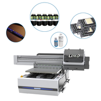 Impresoras de inyección de tinta Máquina de impresión digital de tamaño A1 para impresión de tapa de botella Rollo a rollo Impresora plana 6090 Uv Impresora Uv Dtf