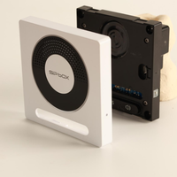 SIP 86 Box Intercom, professionnellement personnalisé pour les chambres d'hôtel, téléphone IP haut de gamme et beau