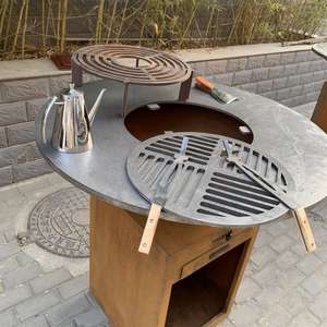 Gril antirouille pour barbecue d'extérieur, pouces, sans fumée, au charbon de <span class=keywords><strong>bois</strong></span> - Product Image 1