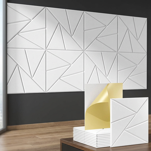 Panneaux acoustiques en polyester imperméables au design 3D moderne avec une réduction du bruit de 80% pour une utilisation au bureau - Product Image 4
