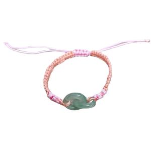 Pulseira com tecelagem <span class=keywords><strong>beart</strong></span> ami cadeau bff string tressé bracelet Double anneau corde à main tissé fleur bracelet couple femmes - Product Image 1
