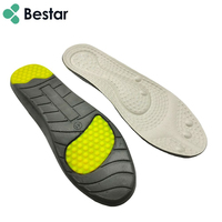 Bestseller Logo personnalisé Meilleur confort Semelle intérieure de chaussure en gel absorbant les chocs pour le sport
