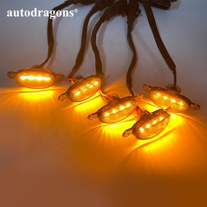 Autodragons 2022 Nouveau style, vente chaude, prix bas, éclairage de calandre couleur fumée et ambre pour F150 - Product Image 4
