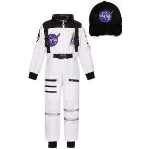 <span class=keywords><strong>Disfraz</strong></span> de <span class=keywords><strong>Astronauta</strong></span> de Halloween YuYuan para Niñas y Niños, Traje Espacial, Cosplay, 3-12 Años - Product Image 3