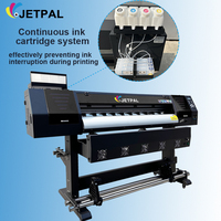 Impresora Ecosolvente de Gran Formato Jetpal de 1.3/1.6/1.9/2.5/3.2m con Cabezal de Impresión Xp600 o I3200 para Impresión de Vinilos en Exteriores