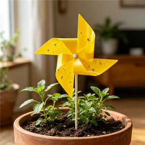 Yellow Sticky Trap | Solid Insect Board for Plant Protection | Catches Whiteflies, Gnats & Small Flying Insects - Product Image 4