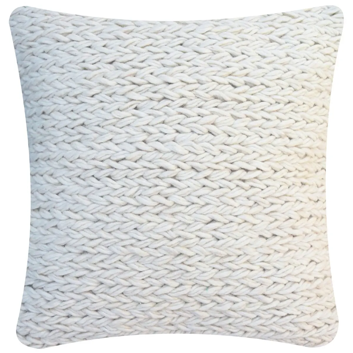 Capa de lã para almofada malha, capa de lã de feltro feita à mão
