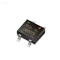 Pont redresseur DB207S 2A 1000V pour emballage, pont redresseur à puce