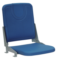 Chaises pliantes de stade en HDPE, sièges de gradins, chaises en plastique durables et portables pour la vente en gros CS-ZZY-P