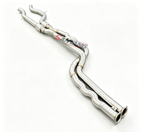 Tuyau intermédiaire à longueur égale en acier inoxydable 304 pour échappement BMW M2C/M3/M4 F80 F82 F83 F8X S55 3.0T 2014-2019, son parfait, personnalisé