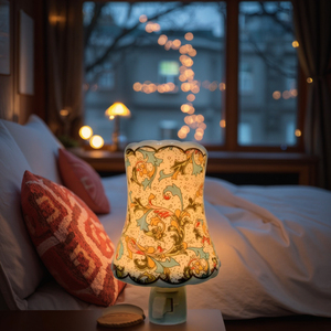 Lampe de chevet moderne en céramique Guangli GL-TC4, taille moyenne, ampoule incandescente blanc chaud, décoration, <span class=keywords><strong>prise</strong></span> murale - Product Image 3