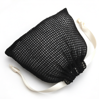 Sac cadeau en maille avec cordon de serrage, logo personnalisé, vente en gros, pochette en maille métallique pour bonbons, fournisseur direct d'usine