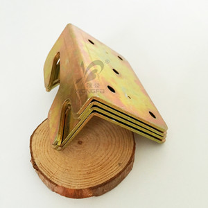 Charnière de lit en fer épais de 82 mm pour mobilier, accessoire de quincaillerie plaqué couleur - Product Image 3
