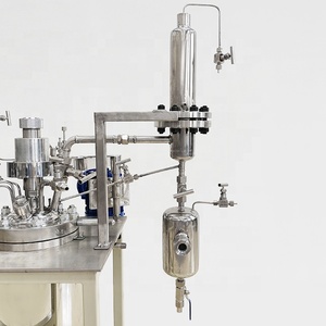 เครื่องปฏิกรณ์เคมี5L 500L แบบสุญญากาศเครื่องกวนแบบแม่เหล็กเครื่องปฏิกรณ์เคมีไหลย้อนควบแน่นแบบสุญญากาศ - Product Image 4