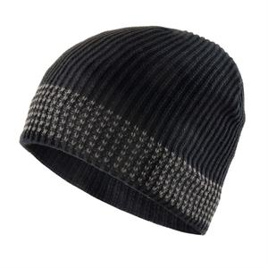 Bonnets pour hommes en laine tricotée Bonnets épais pour hommes Bonnet d'hiver à tricoter Double couche Bonnet chaud de couleur unie - Product Image 3