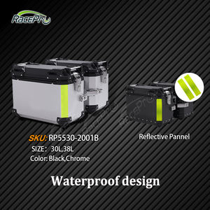 RACEPRO-paneles laterales para motocicleta, accesorio Universal de aluminio, resistente al agua, 38L, para BMW R1200GS <span class=keywords><strong>GS310</strong></span> - Product Image 4