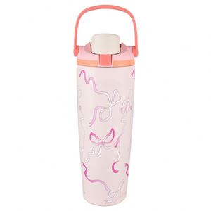 Vaso Térmico de Acero Inoxidable de Alta Calidad, Libre de BPA, 30 oz, Ecológico, con Aislamiento de Doble Pared, Impresión UV, Tapa, Asa y Botella - Product Image 3