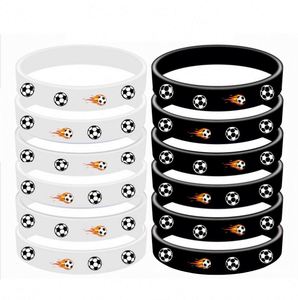 Pulseras Personalizadas para Eventos de Fútbol, Pulseras Promocionales de Silicona para Campeones - Product Image 4