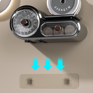 GREENSIDE High-End a parete scatola di fazzoletti da bagno di stoccaggio senza perforazione necessaria impermeabile <span class=keywords><strong>per</strong></span> la toilette <span class=keywords><strong>per</strong></span> il soggiorno - Product Image 3