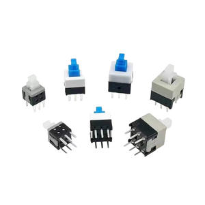 Interruptor de botón pulsador de 5.8x5.8, 7x7, 8x8, 8.5x8.5mm, con bloqueo automático, montaje en superficie, sin bloqueo, interruptor para multímetro, cabeza cuadrada - Product Image 4