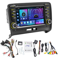 Autoradio Android 4 cœurs avec écran HD 7 pouces, WiFi, Carplay sans fil, Android Auto, radio FM, lecteur DVD pour Audi TT