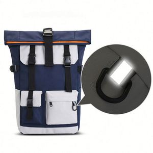 Sac à dos imperméable coloré de grande capacité pour garçons et filles, design tendance, fermeture éclair avec port USB, vente en gros - Product Image 3