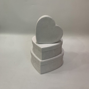 Hình Trái Tim Ba Mảnh Thiết Lập Cao Cấp Hoa Tại Chỗ Nhung Handmade Giấy Hộp Quà Tặng Cho Sinh Nhật Chất Lượng Cao Cá Nhân Hộp - Product Image 6