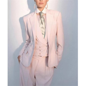 <span class=keywords><strong>Traje</strong></span> de <span class=keywords><strong>Mujer</strong></span> de 3 Piezas, Sólido, Formal de Negocios, Casual <span class=keywords><strong>para</strong></span> <span class=keywords><strong>Boda</strong></span>, Banquete, Trabajo, Oficina, Conjunto de <span class=keywords><strong>Chaqueta</strong></span>, Chaleco y Pantalones - Product Image 1