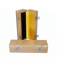 Boîte cadeau en bois pour microphone de luxe