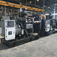 Générateur diesel mobile à châssis ouvert, moteur fiable, certifié CE, groupe électrogène 1800 tr/min, triphasé 4 fils, alternateur 100 % cuivre, temporaire