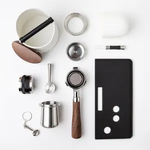 Coffee Espresso Tool Set Kit Tamper Spoon Chemex Milk Pitcher Kettle Dripper Scale Filter Paper Holder Milk Frother Accessories